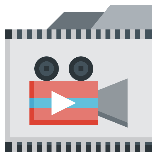 File film reel ui file icon