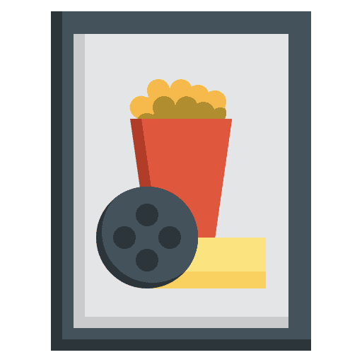 Movie poster film wall cinema icon