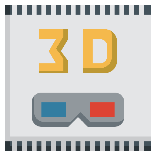 3d film entertainment filming movie icon 3d film entertainment filming movie icon