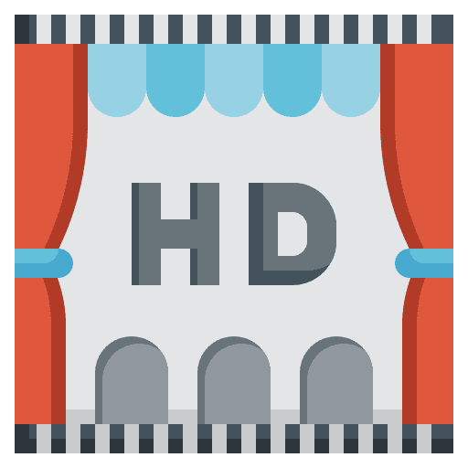 Hd film format hd film cinema icon Hd film format hd film cinema icon