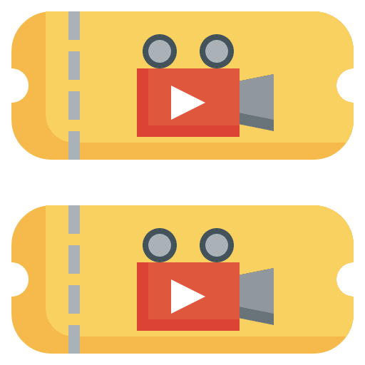 Movie ticket film theatre movie ticket icon Movie ticket film theatre movie ticket icon