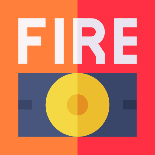 Fire alarm fire alarm fire button alarm button icon