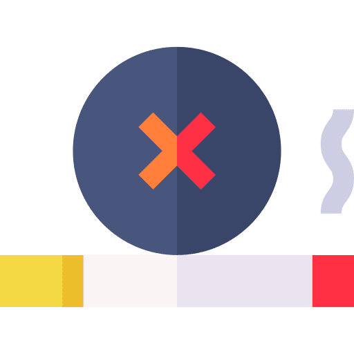 No smoking no smoking signs cigarette icon