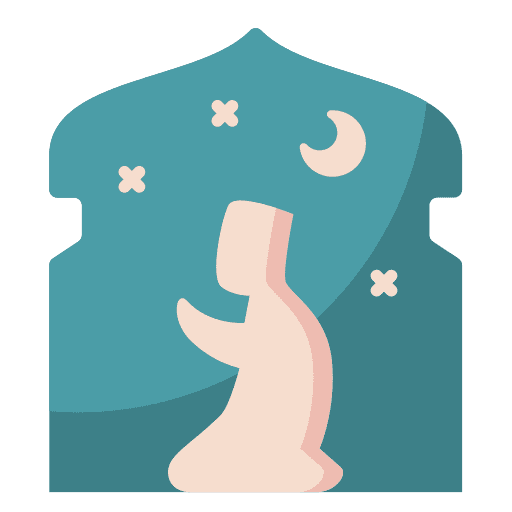 Praying pray cultures night icon