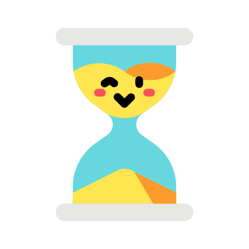 Hourglass sand time time and date icon Hourglass sand time time and date icon