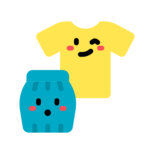 Clothes fashion buy face icon Clothes fashion buy face icon