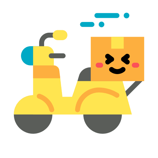 Delivery courier delivery logistic motorcycle icon Delivery courier delivery logistic motorcycle icon