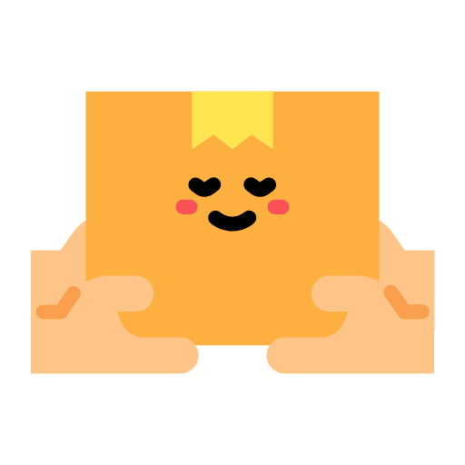 Receive shipping and delivery box logistic icon Receive shipping and delivery box logistic icon