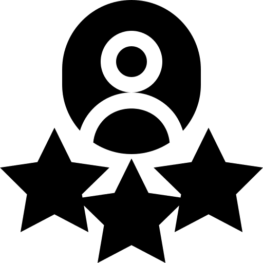 Rate user commerce and shopping feedback icon Rate user commerce and shopping feedback icon