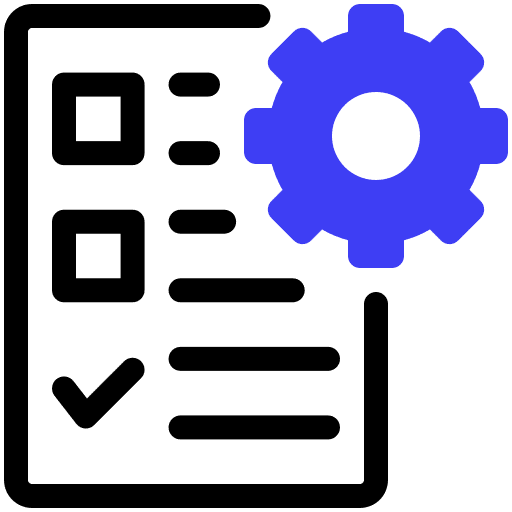 Evaluation list files and folders arrow icon