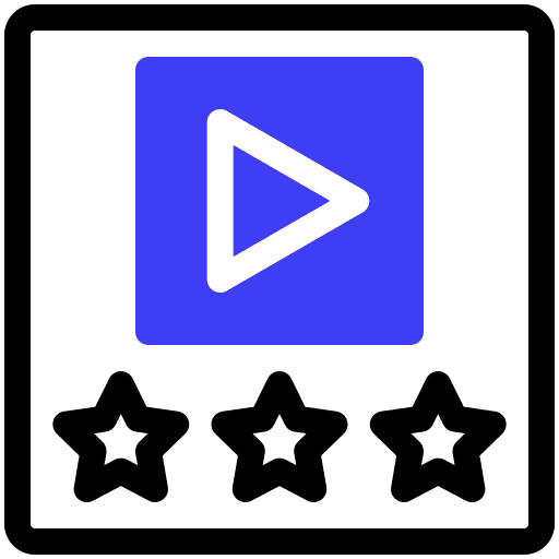 Rating star rating customer review icon