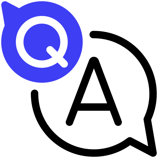 Question communications question answer icon