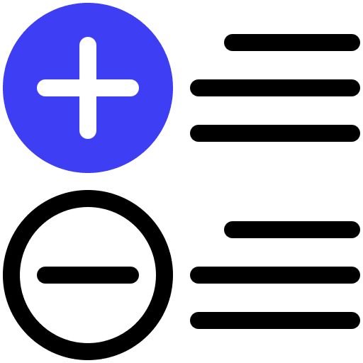 Survey marketing feedback result icon