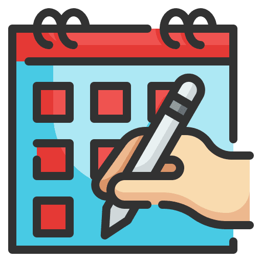 Calendar time and date event time icon Calendar time and date event time icon