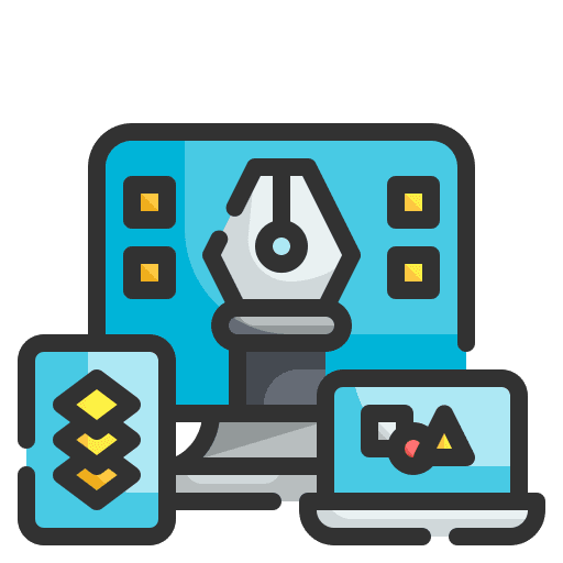Responsive responsive illustration art and design icon Responsive responsive illustration art and design icon