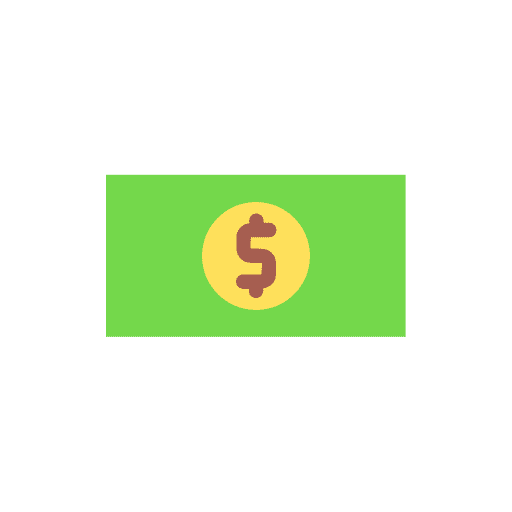 Money notes finances currency icon