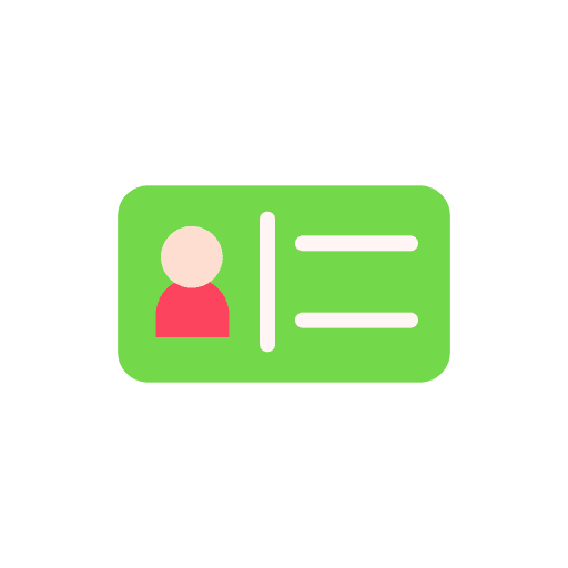 License driving license licenses identification card icon License driving license licenses identification card icon