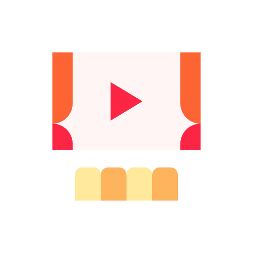 Cinema viewing room staff meeting room icon Cinema viewing room staff meeting room icon