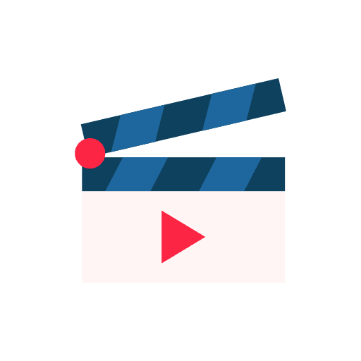 Clapperboard photographic film clapper cinema icon
