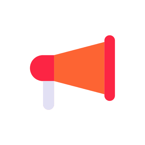 Megaphone awareness megaphones brand icon Megaphone awareness megaphones brand icon