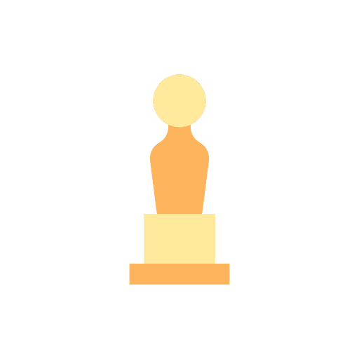 Oscar sports and competition award winner icon Oscar sports and competition award winner icon