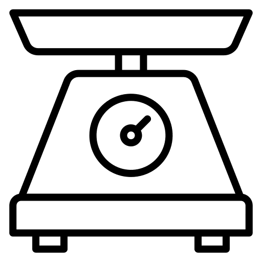 Balance weight balances control icon