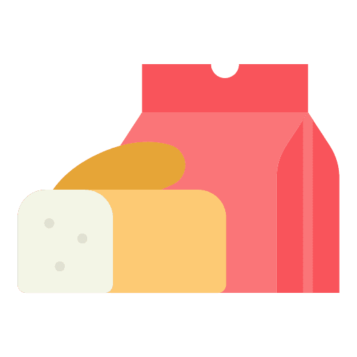 Bakery food bakery flat bread icon