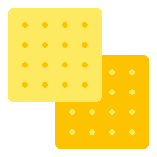 Cracker dessert cracker food and restaurant icon