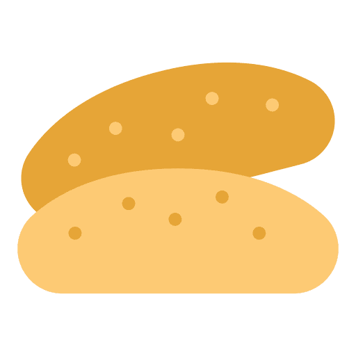 Bread breakfast toast breads icon