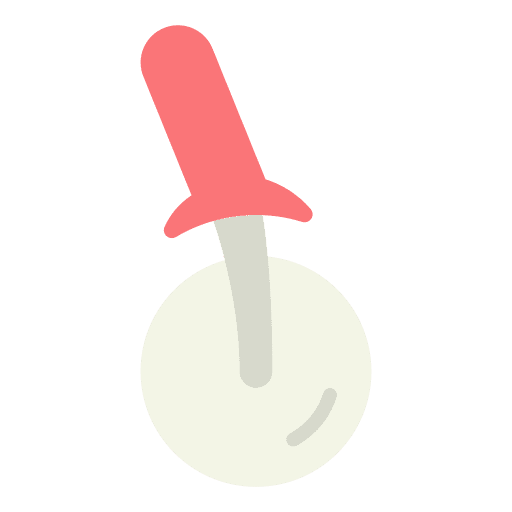 Pizza cutter cutting kitchen kitchen utensils icon