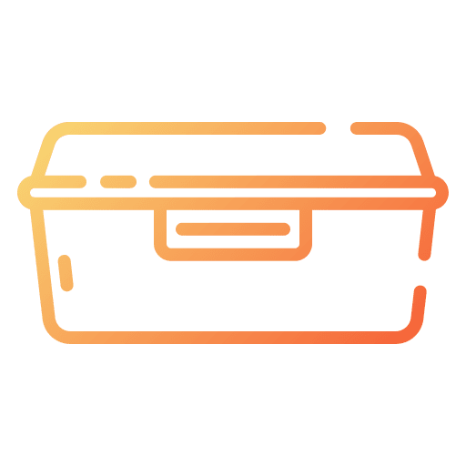 Lunch box lunch box diet apple icon