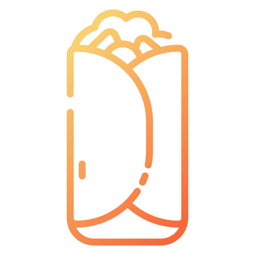 Burrito burrito food and restaurant meat icon Burrito burrito food and restaurant meat icon