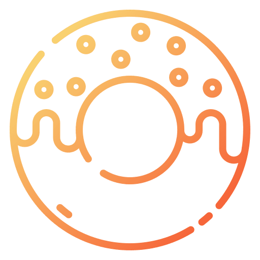 Donuts coffee baker bakery shop icon Donuts coffee baker bakery shop icon