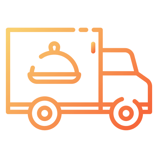 Food delivery shipping delivery delivery truck icon Food delivery shipping delivery delivery truck icon