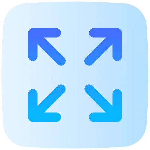 Expand full full screen resize expand icon
