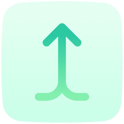 Merge merging arrow merged icon