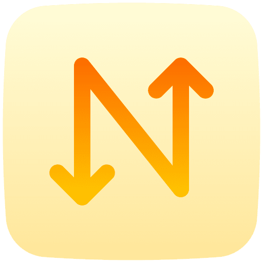 Zigzag zigzag arrow traffic sign zigzag icon