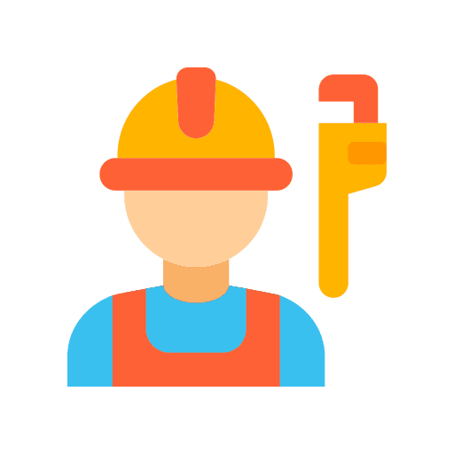 Plumber plumbering user plumber icon