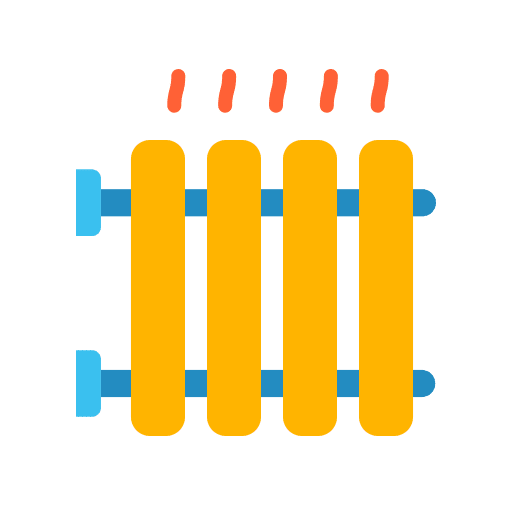 Radiator radiator warm heat icon Radiator radiator warm heat icon