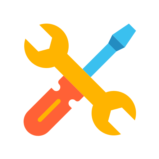 Repair improvement construction and tools repair icon