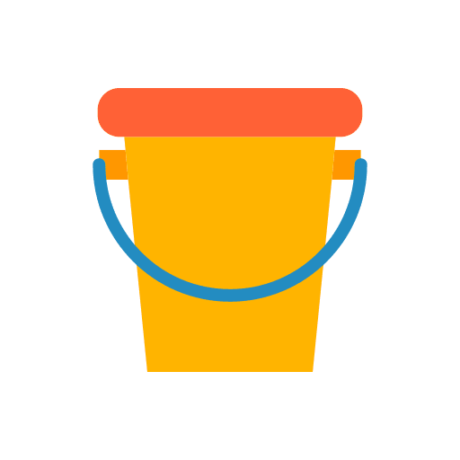 Bucket housekeeping bucket clean icon Bucket housekeeping bucket clean icon