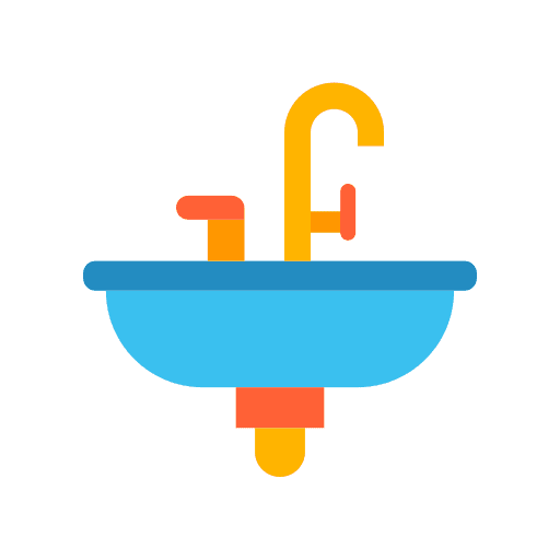 Sink sinks water tap furniture and household icon Sink sinks water tap furniture and household icon
