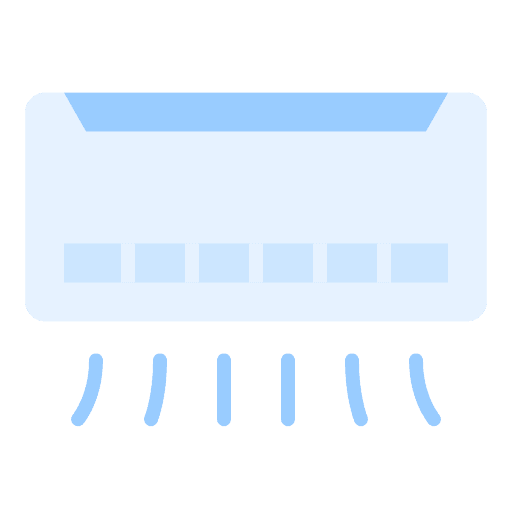 Air conditioner electronics machine technology icon Air conditioner electronics machine technology icon