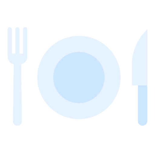 Breakfast plate breakfast lunch icon