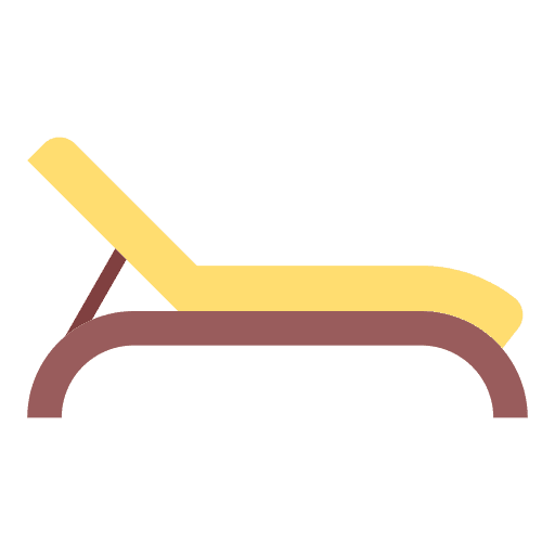 Sunbed summer sun umbrella vacations icon Sunbed summer sun umbrella vacations icon
