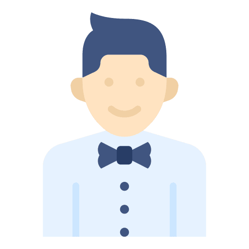 Waiter waiter man restaurant icon Waiter waiter man restaurant icon