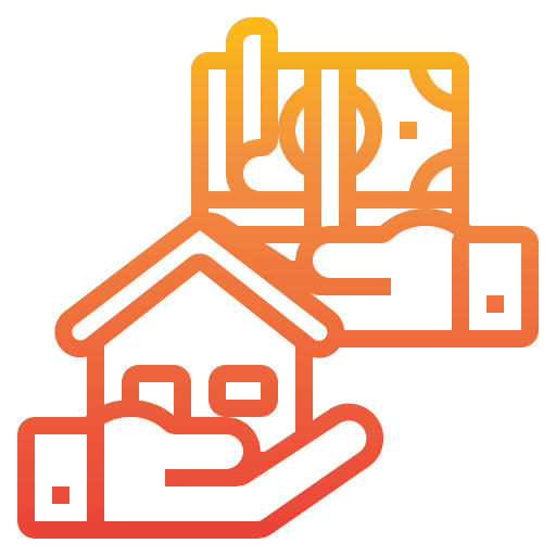Mortgage management business and finance economy icon Mortgage management business and finance economy icon