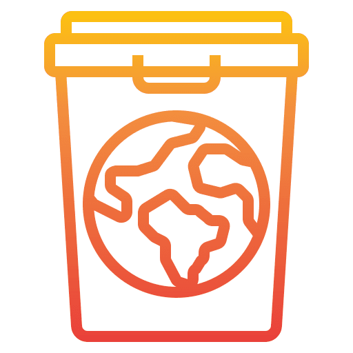 Trash trash ecology and environment garbage icon