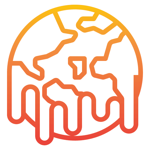 Global warming heatwave ecology and environment extreme weather icon Global warming heatwave ecology and environment extreme weather icon