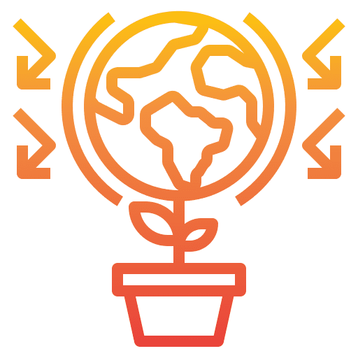 Green planet world planet earth sustainability icon Green planet world planet earth sustainability icon